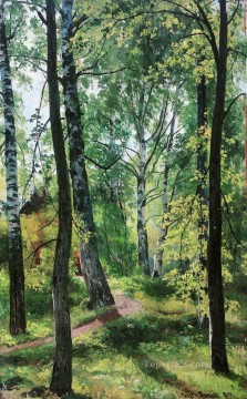 Paisajes Painting - bosque caducifolio 1897 paisaje clásico Ivan Ivanovich árboles